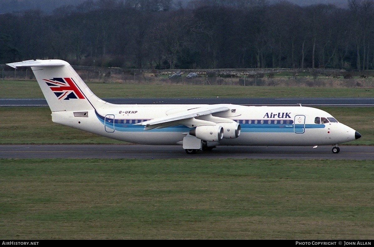 Aircraft Photo of G-UKHP | British Aerospace BAe-146-300 | Air UK | AirHistory.net #80879