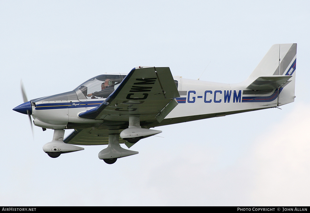 Aircraft Photo of G-CCWM | Robin DR-400-180 Regent | AirHistory.net #80883