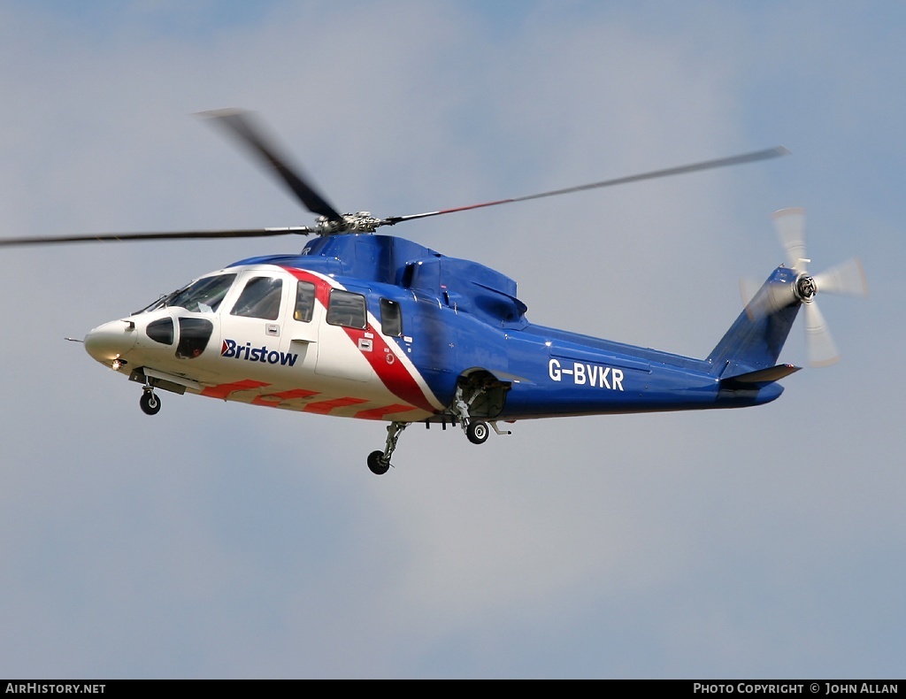 Aircraft Photo of G-BVKR | Sikorsky S-76A+ | Bristow Helicopters | AirHistory.net #80887