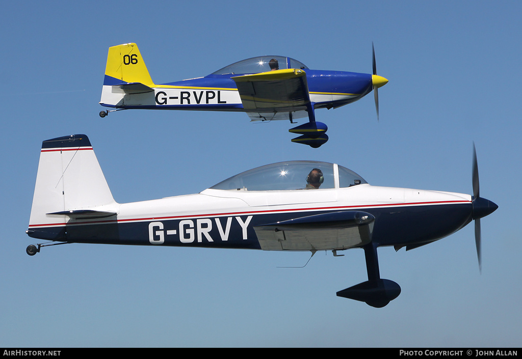 Aircraft Photo of G-GRVY | Van's RV-8 | AirHistory.net #80889