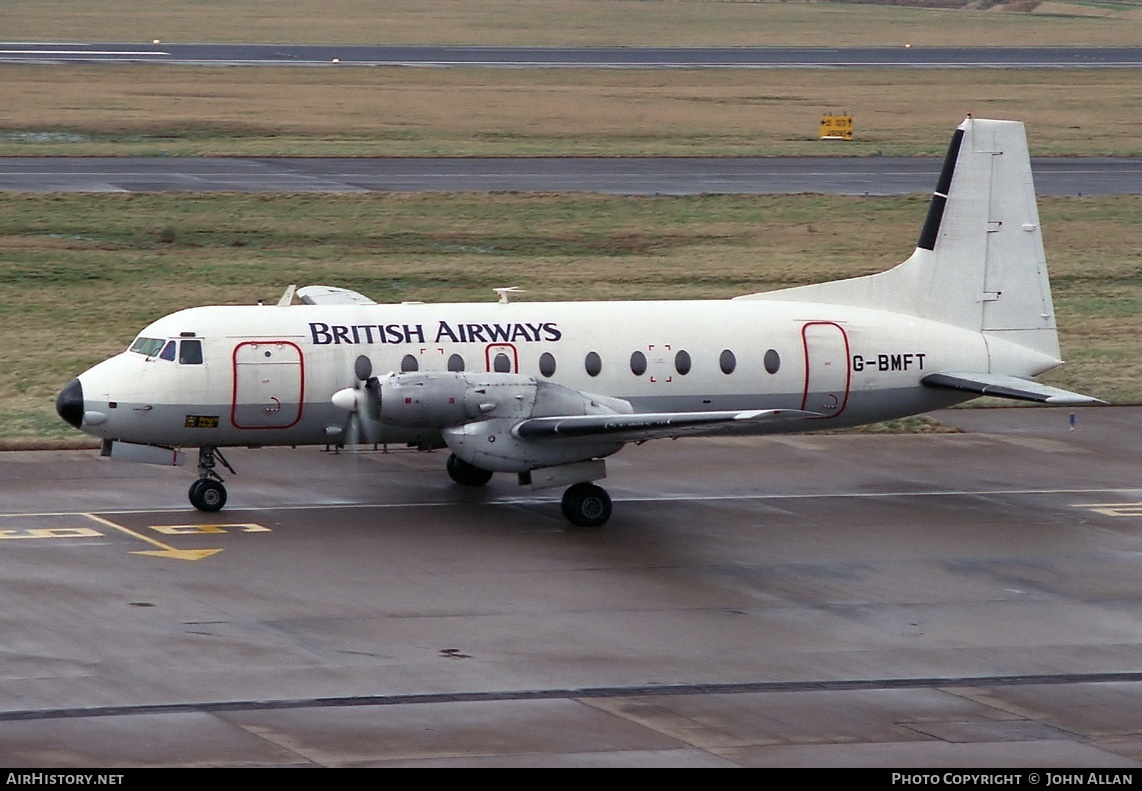 Aircraft Photo of G-BMFT | Hawker Siddeley HS-748 Srs2A/266 | British Airways | AirHistory.net #80892