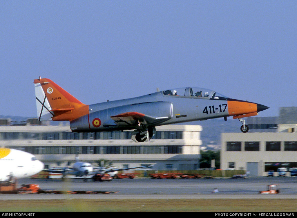 Aircraft Photo of E25-73 | CASA C-101EB Aviojet | Spain - Air Force | AirHistory.net #80895