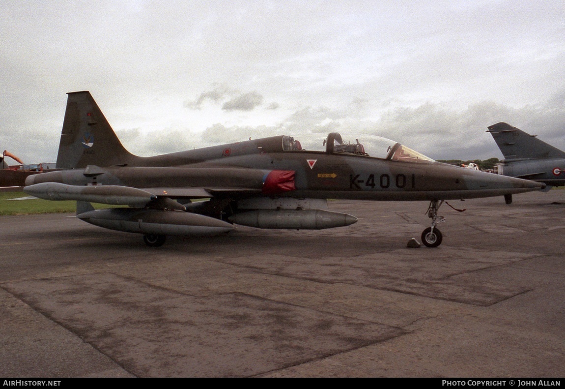 Aircraft Photo of K-4001 | Canadair NF-5B | Netherlands - Air Force | AirHistory.net #80896