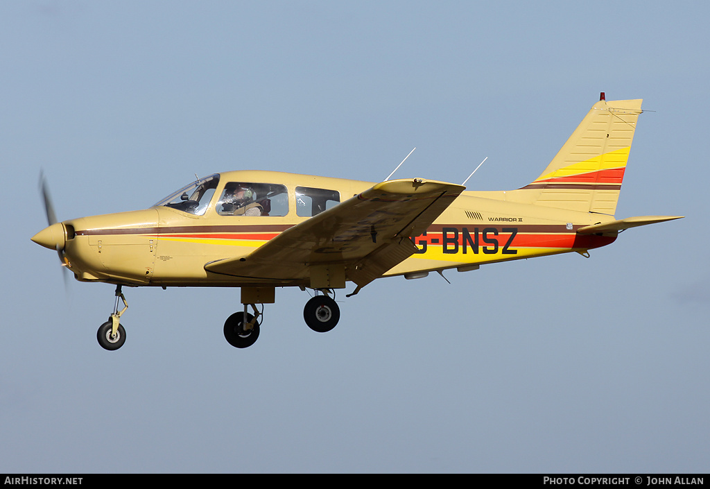 Aircraft Photo of G-BNSZ | Piper PA-28-161 Warrior II | AirHistory.net #80923
