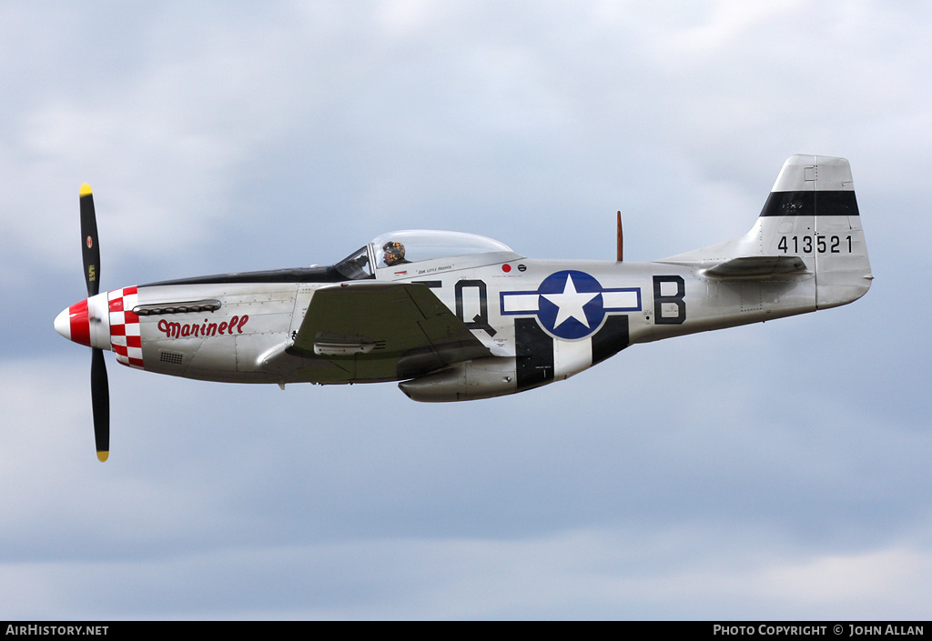 Aircraft Photo of G-MRLL / 413521 | North American P-51D Mustang | USA - Air Force | AirHistory.net #80942
