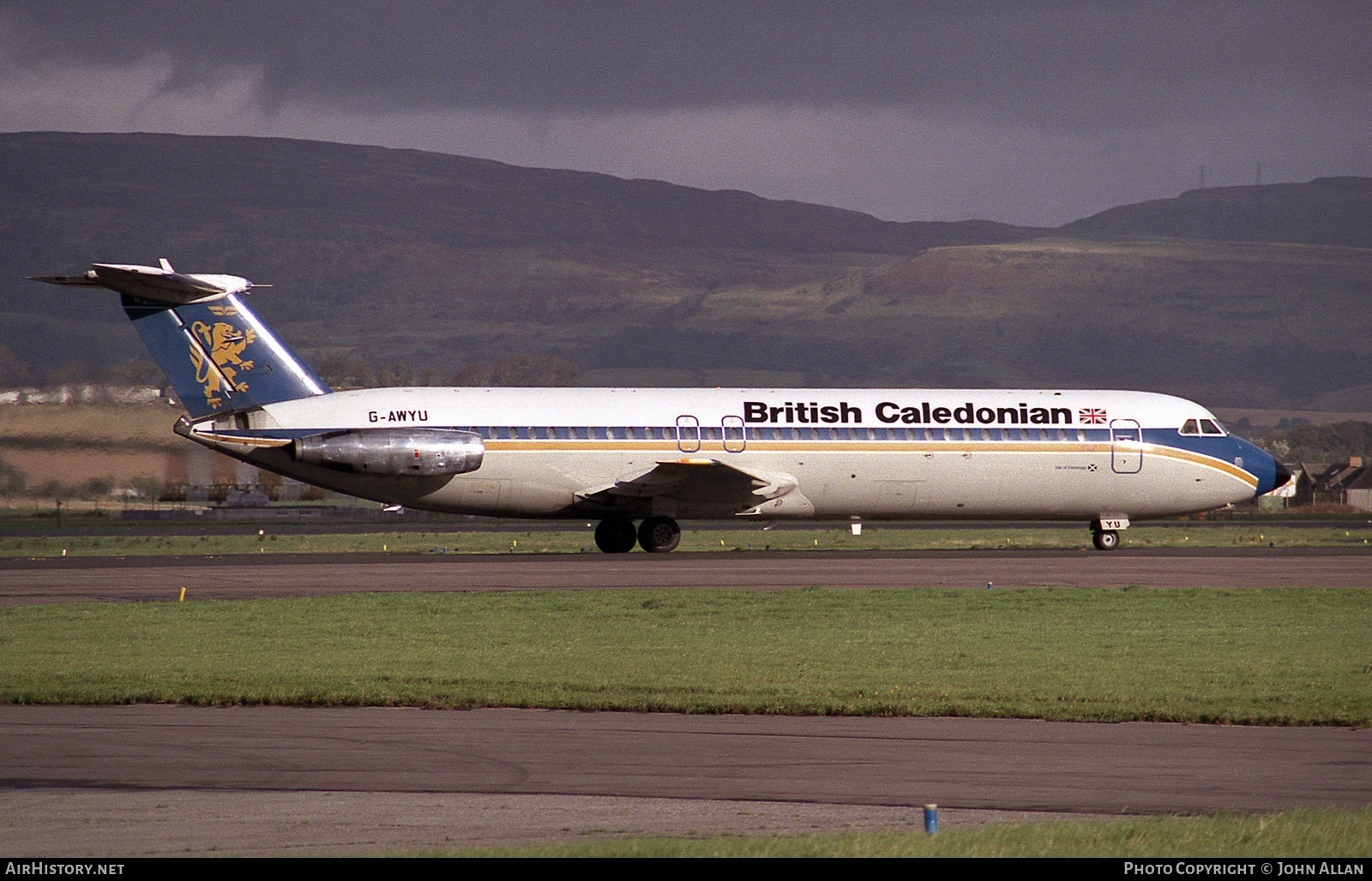 Aircraft Photo of G-AWYU | BAC 111-501EX One-Eleven | British Caledonian Airways | AirHistory.net #80957