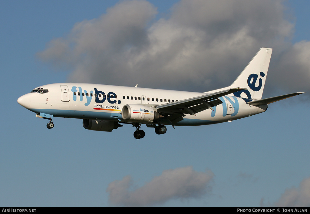 Aircraft Photo of G-STRE | Boeing 737-36N | Flybe - British European | AirHistory.net #80982