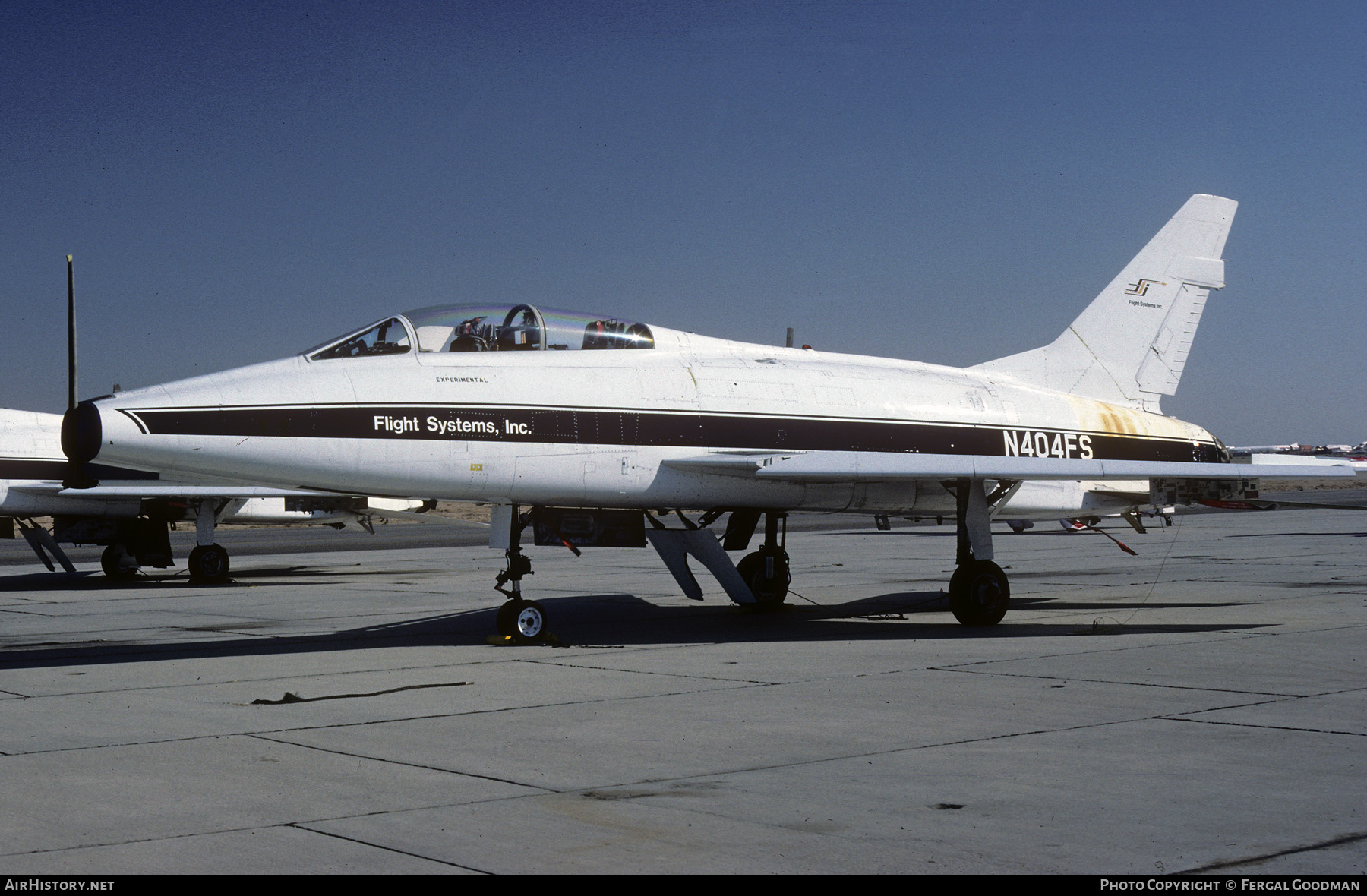 Aircraft Photo of N404FS | North American F-100F Super Sabre | Flight Systems | AirHistory.net #80986