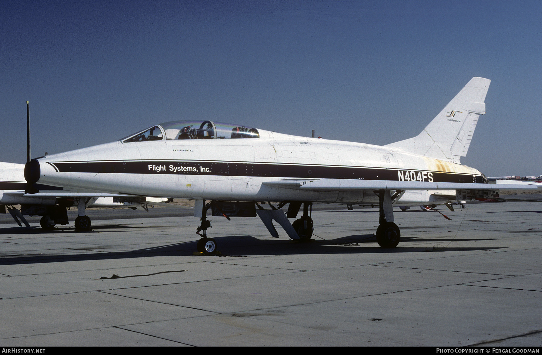 Aircraft Photo of N404FS | North American F-100F Super Sabre | Flight Systems Inc. | AirHistory.net #80986
