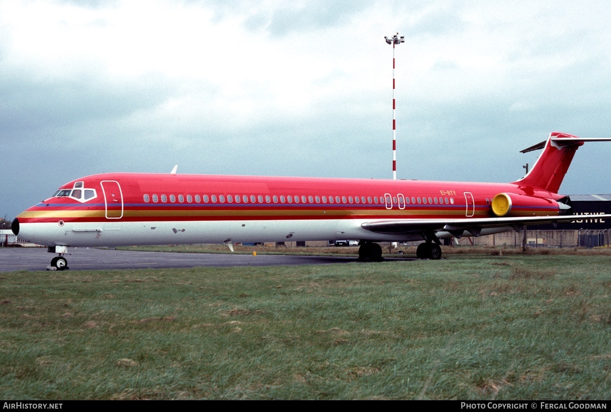 Aircraft Photo of EI-BTY | McDonnell Douglas MD-82 (DC-9-82) | AirHistory.net #80988