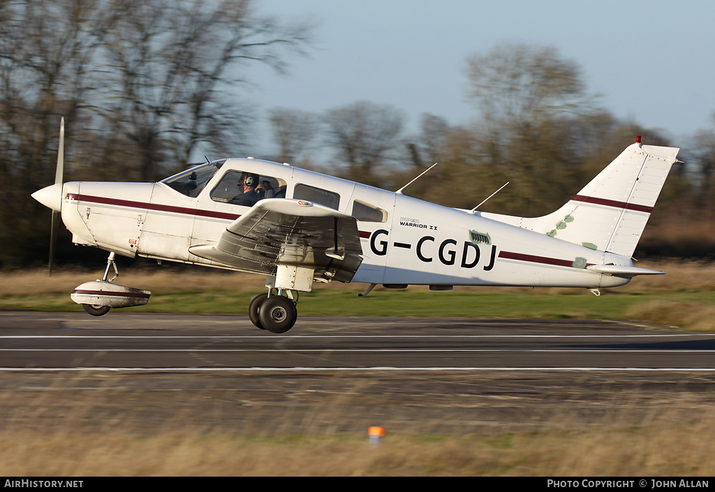 Aircraft Photo of G-CGDJ | Piper PA-28-161 Warrior II | AirHistory.net #80990