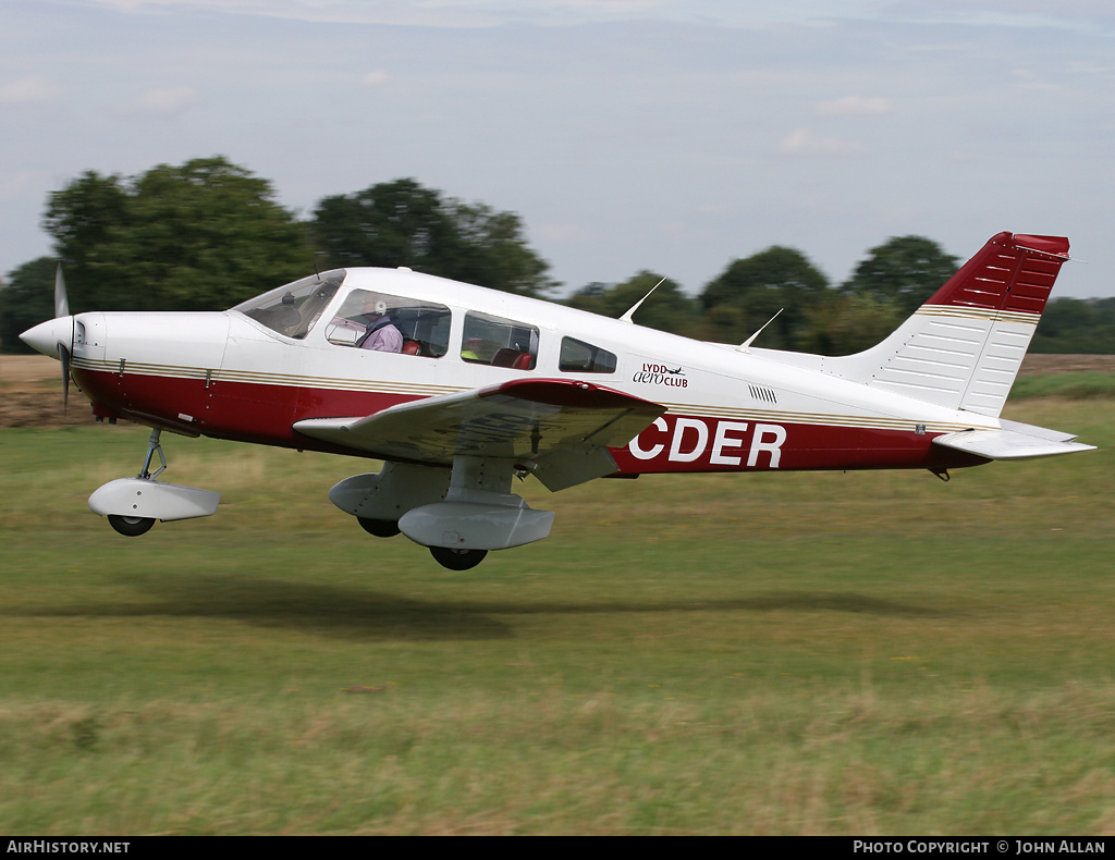 Aircraft Photo of G-CDER | Piper PA-28-161 Warrior II | Lydd Aero Club | AirHistory.net #80996