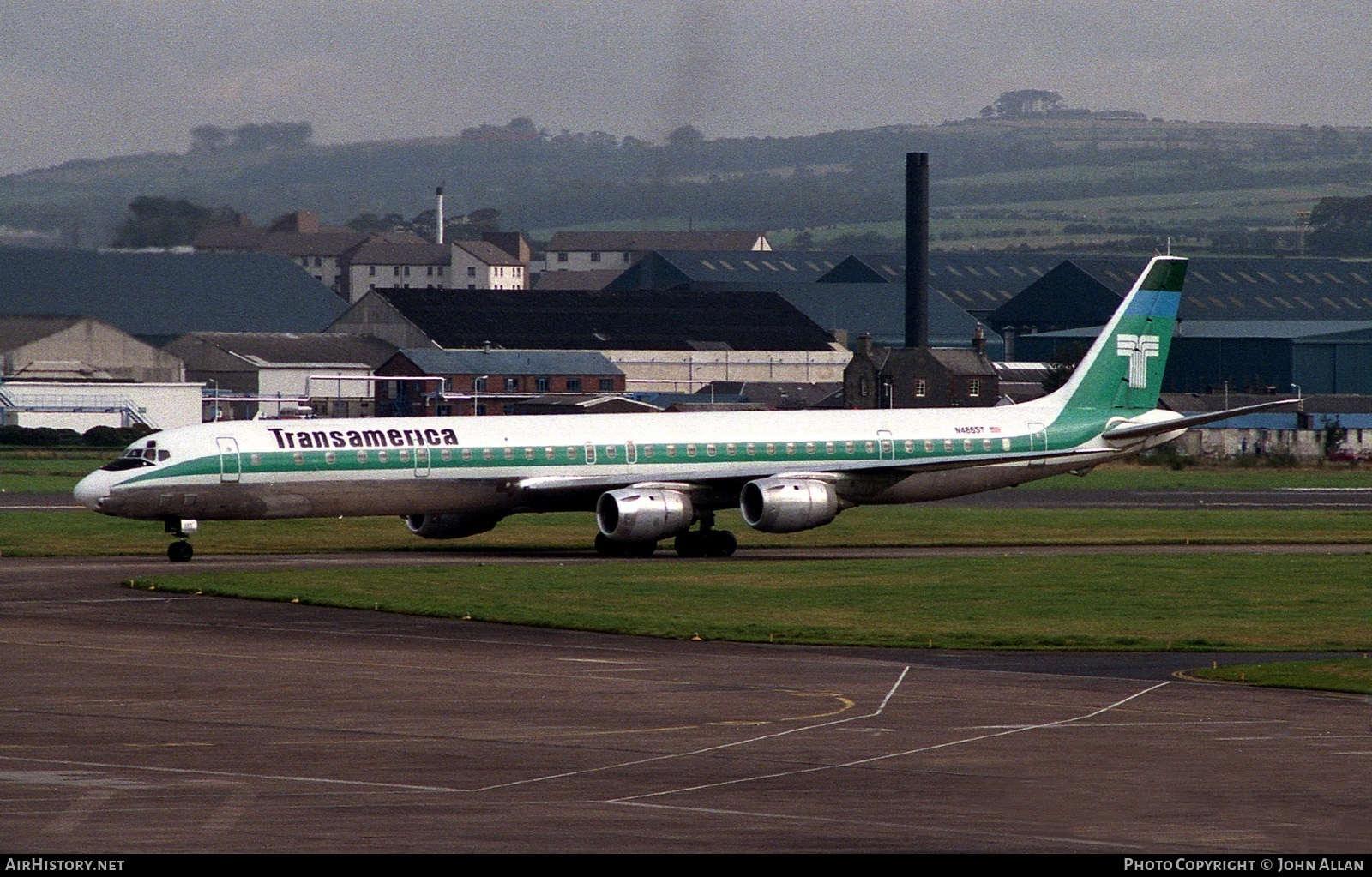 Aircraft Photo of N4865T | McDonnell Douglas DC-8-73CF | Transamerica Airlines | AirHistory.net #81005