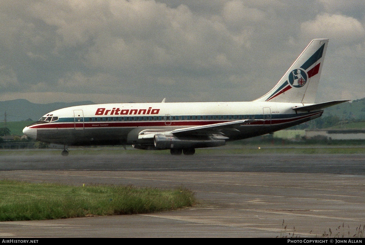 Aircraft Photo of G-BJCV | Boeing 737-204/Adv | Britannia Airways | AirHistory.net #81006