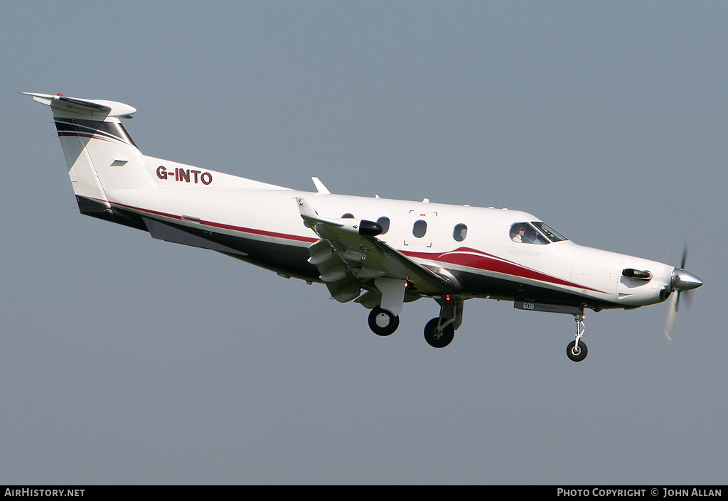 Aircraft Photo of G-INTO | Pilatus PC-12/45 | AirHistory.net #81007