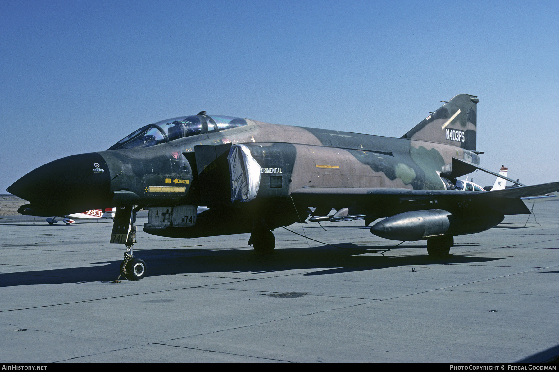 Aircraft Photo of N403FS | McDonnell F-4C Phantom II | Flight Systems | AirHistory.net #81013