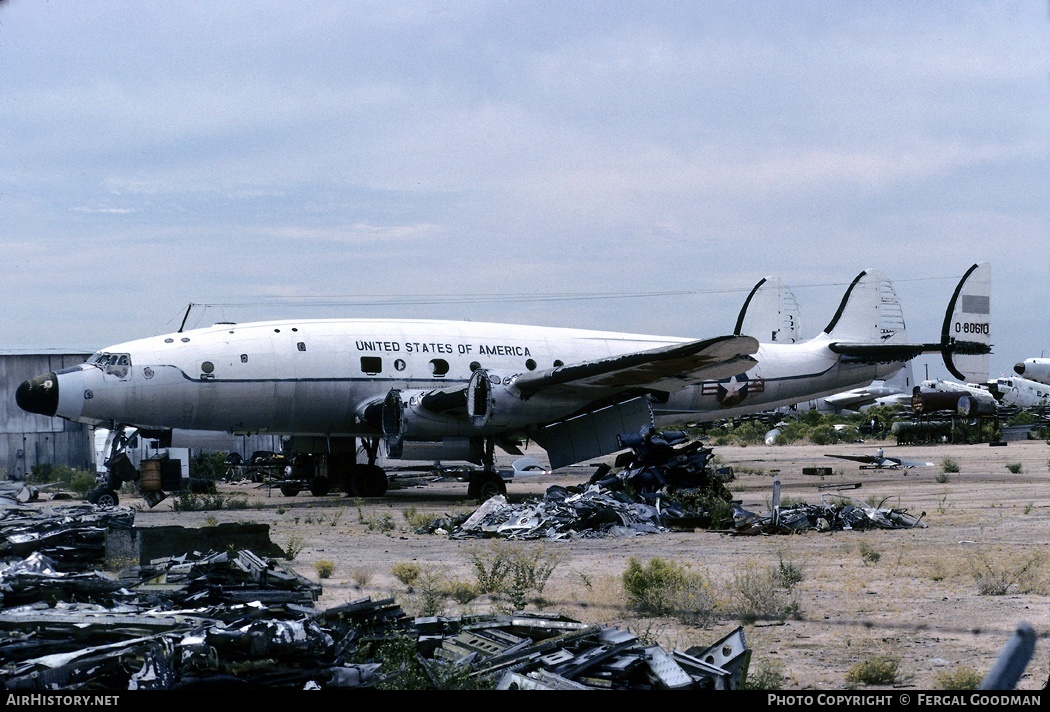 Aircraft Photo of 48-610 / 0-80610 | Lockheed C-121A Constellation | USA - Air Force | AirHistory.net #81024