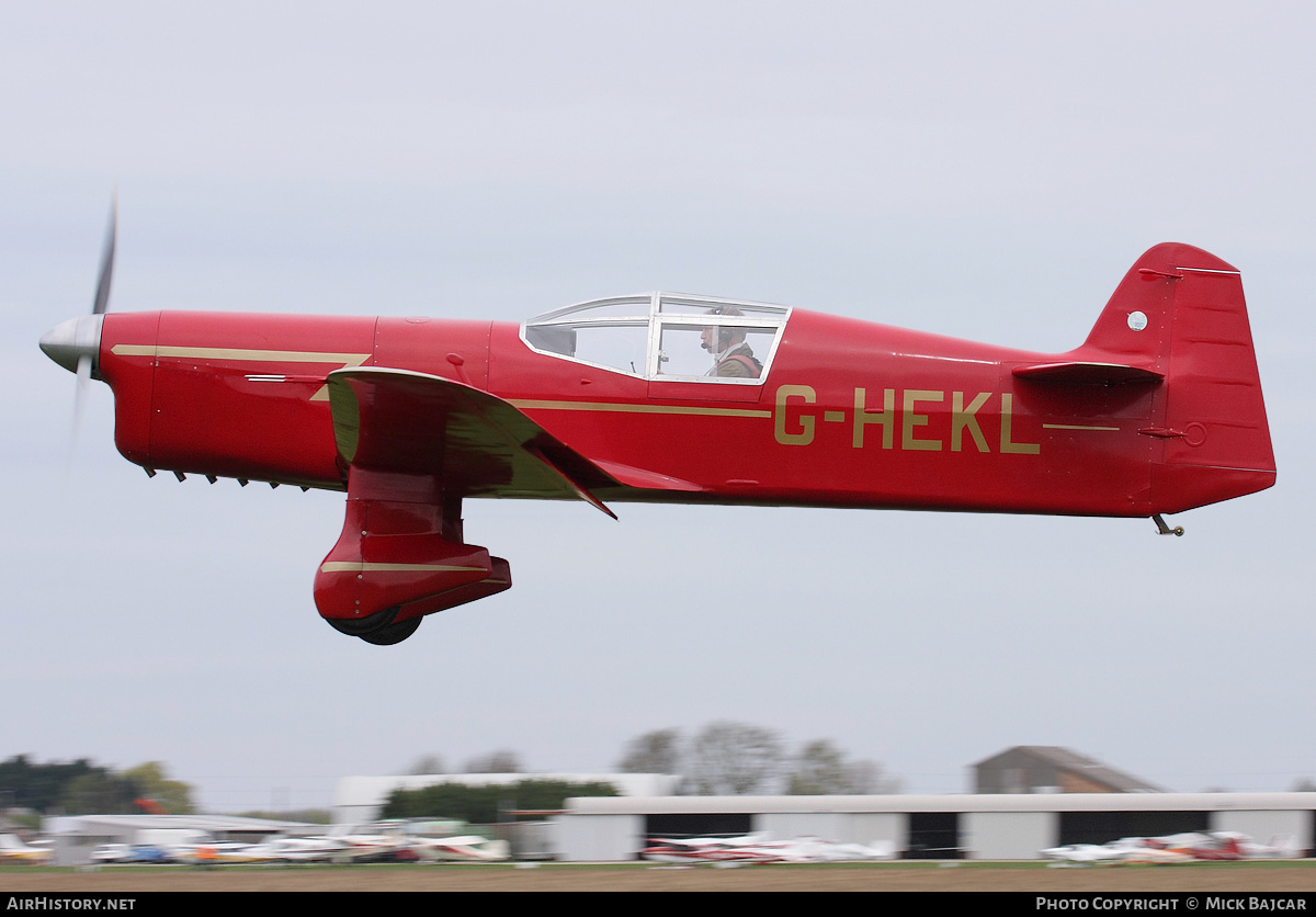 Aircraft Photo of G-HEKL | Percival E.2 Replica Mew Gull | AirHistory.net #81030