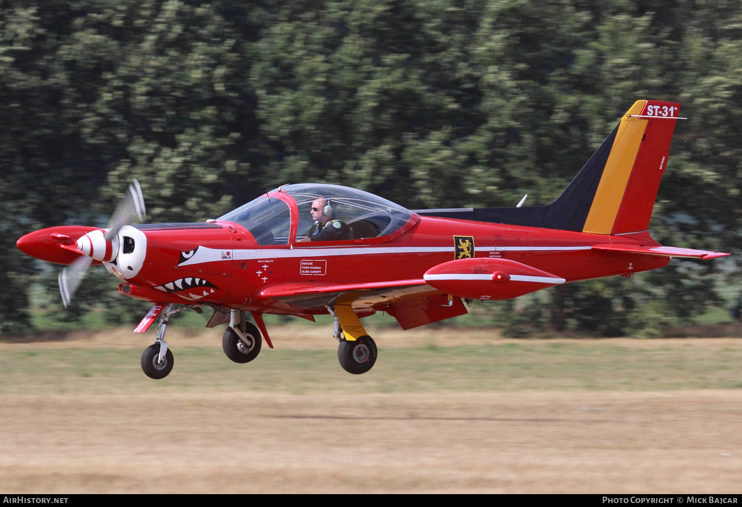 Aircraft Photo of ST-31 | SIAI-Marchetti SF-260M | Belgium - Air Force | AirHistory.net #81035