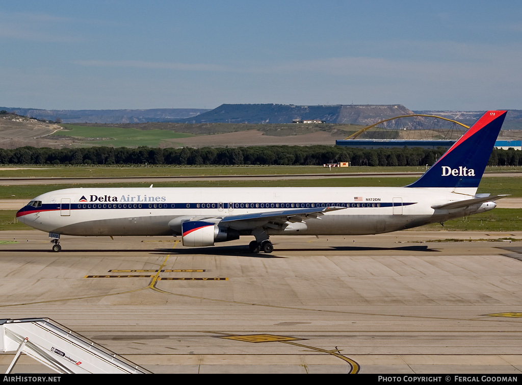 Aircraft Photo of N172DN | Boeing 767-332/ER | Delta Air Lines | AirHistory.net #81039