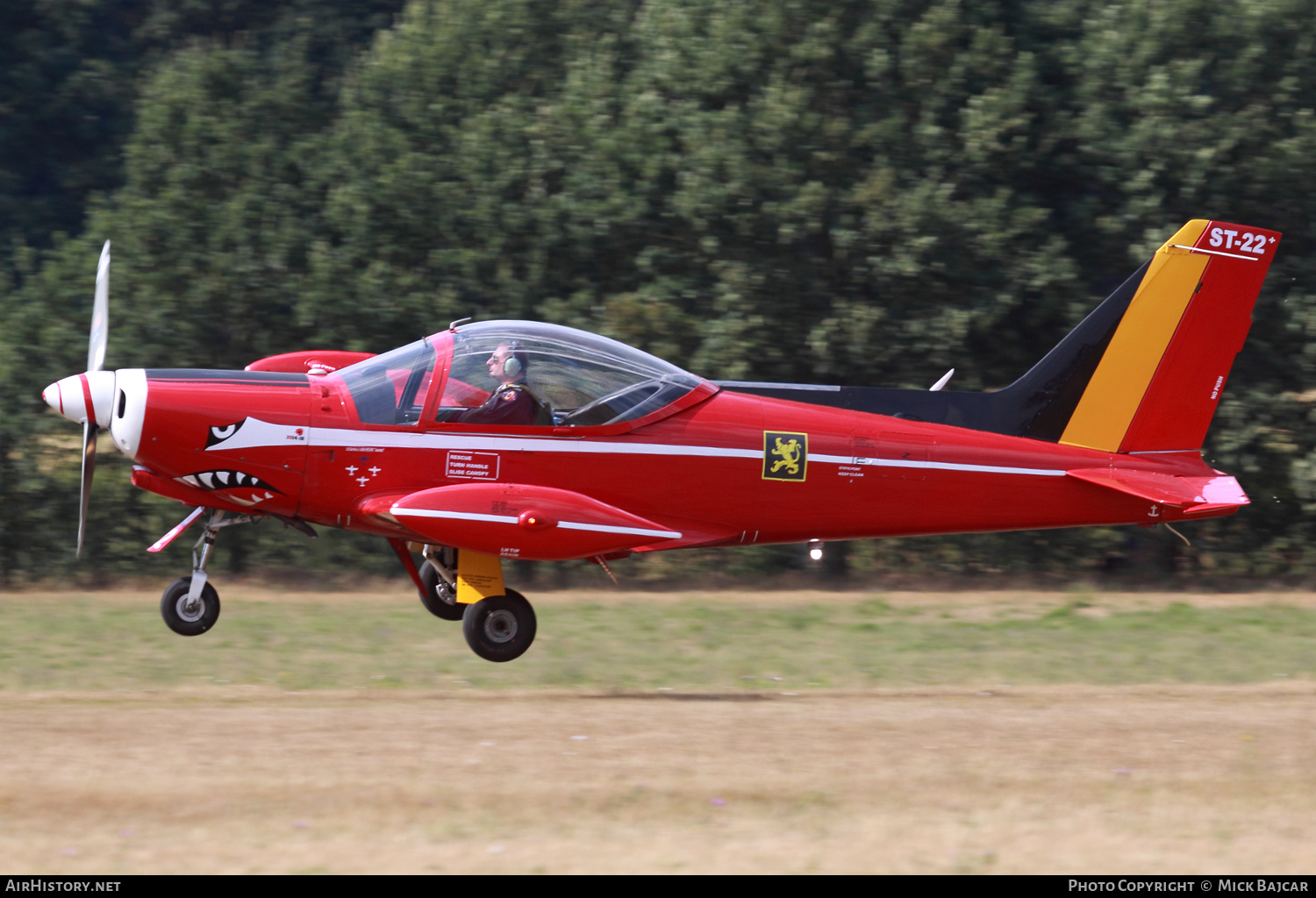 Aircraft Photo of ST-22 | SIAI-Marchetti SF-260MB | Belgium - Air Force | AirHistory.net #81040