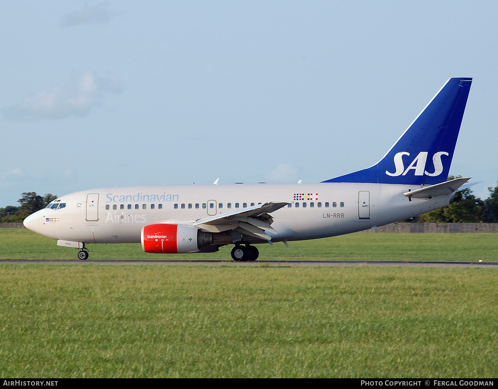Aircraft Photo of LN-RRR | Boeing 737-683 | Scandinavian Airlines - SAS | AirHistory.net #81041