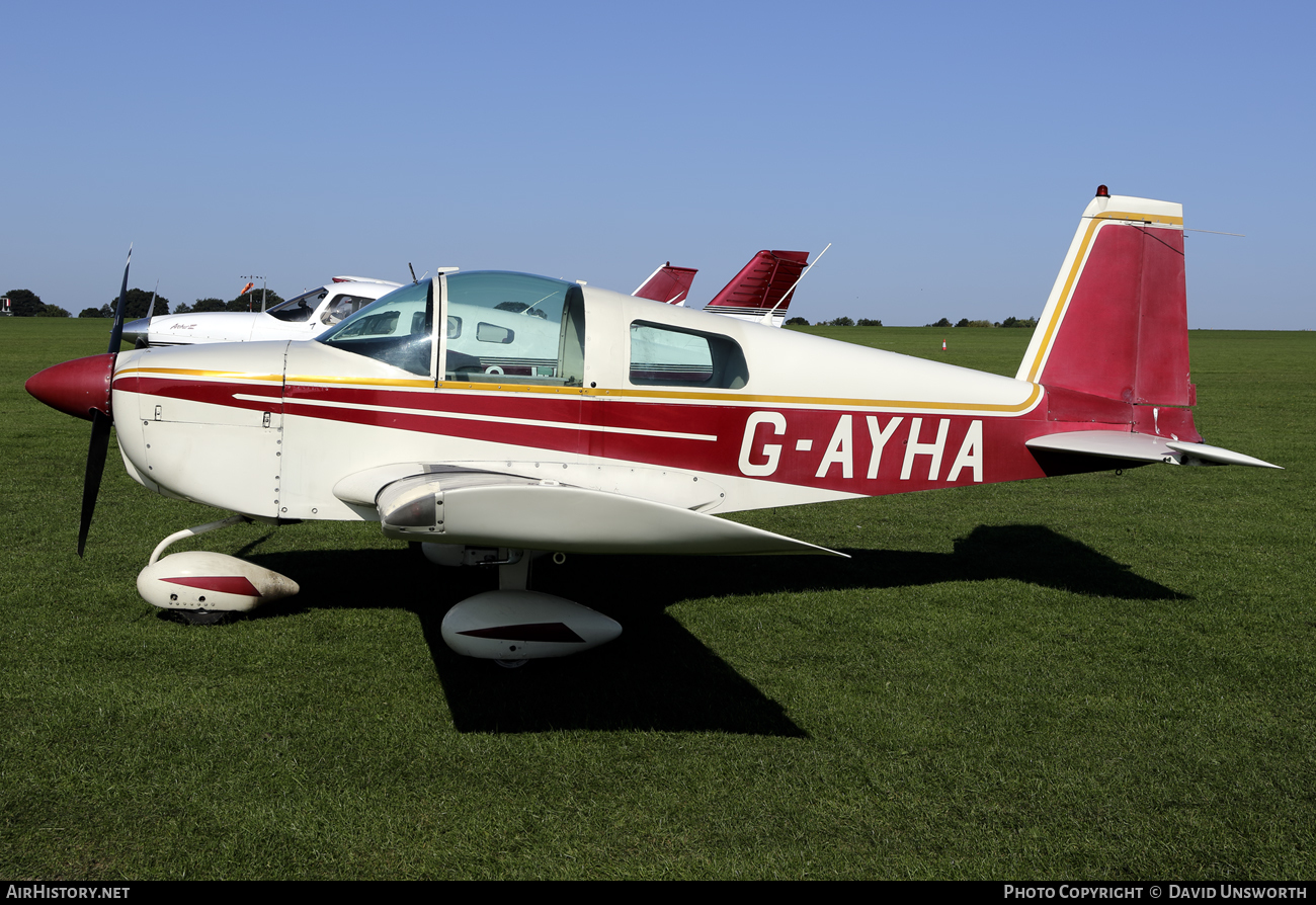 Aircraft Photo of G-AYHA | American AA-1 Yankee | AirHistory.net #81051