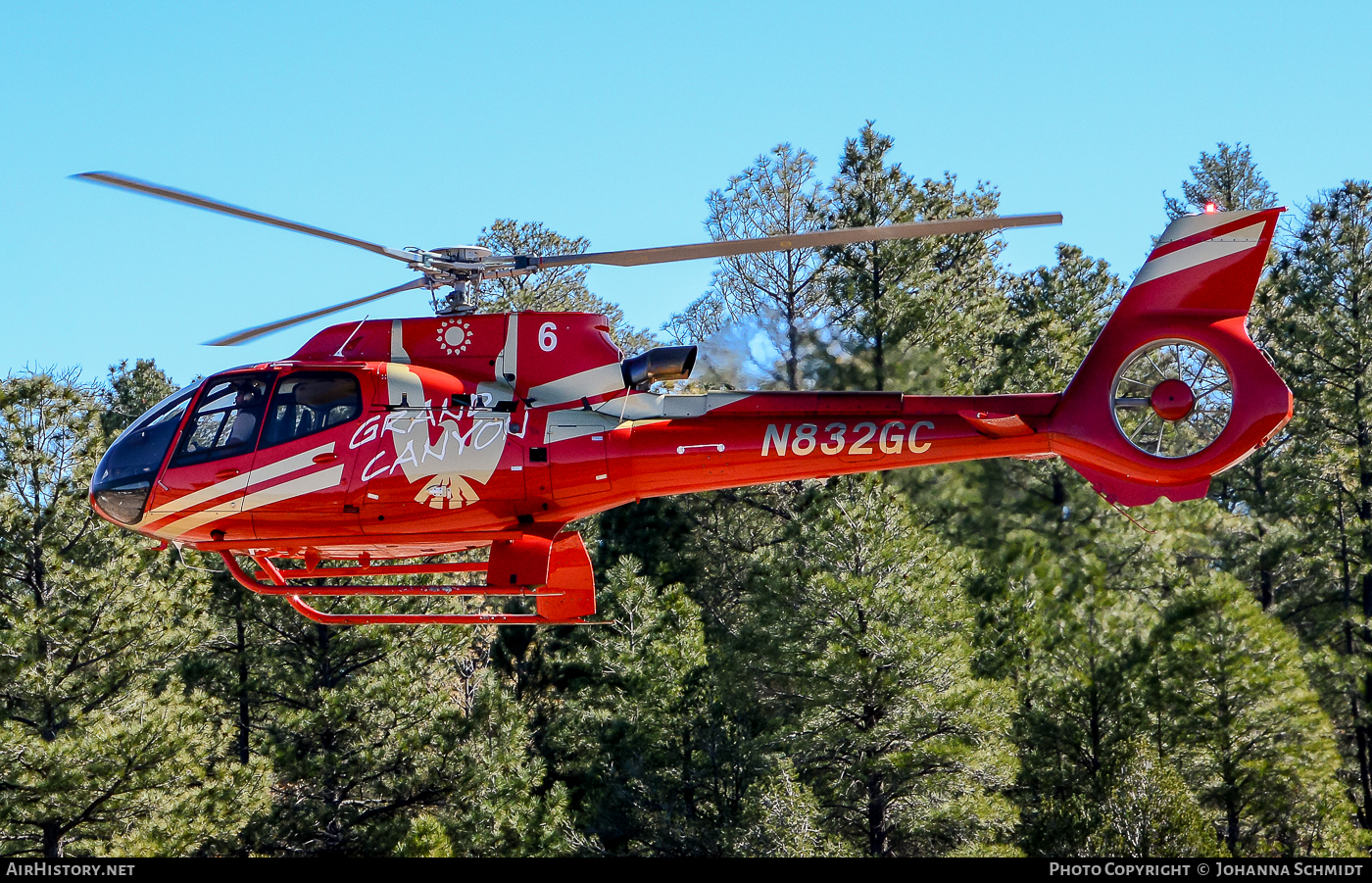 Aircraft Photo of N832GC | Eurocopter EC-130T-2 | Papillon Grand Canyon Helicopters | AirHistory.net #81059