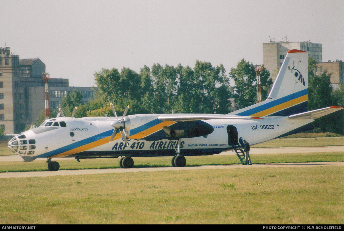 Aircraft Photo of UR-30030 | Antonov An-30A-100 | ARP410 Airlines | AirHistory.net #81064