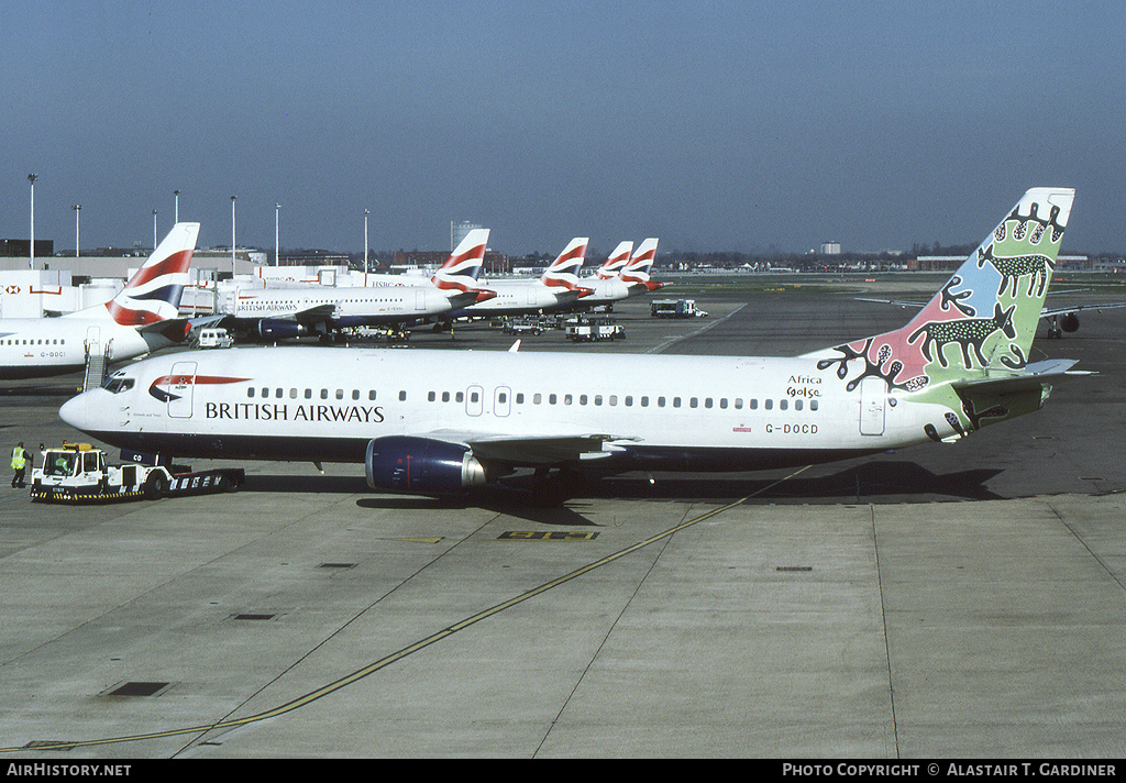 Aircraft Photo of G-DOCD | Boeing 737-436 | British Airways | AirHistory.net #81070