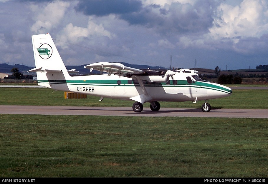 Aircraft Photo of C-GHBP | De Havilland Canada DHC-6-300 Twin Otter | Ashe Aircraft Enterprises | AirHistory.net #81077