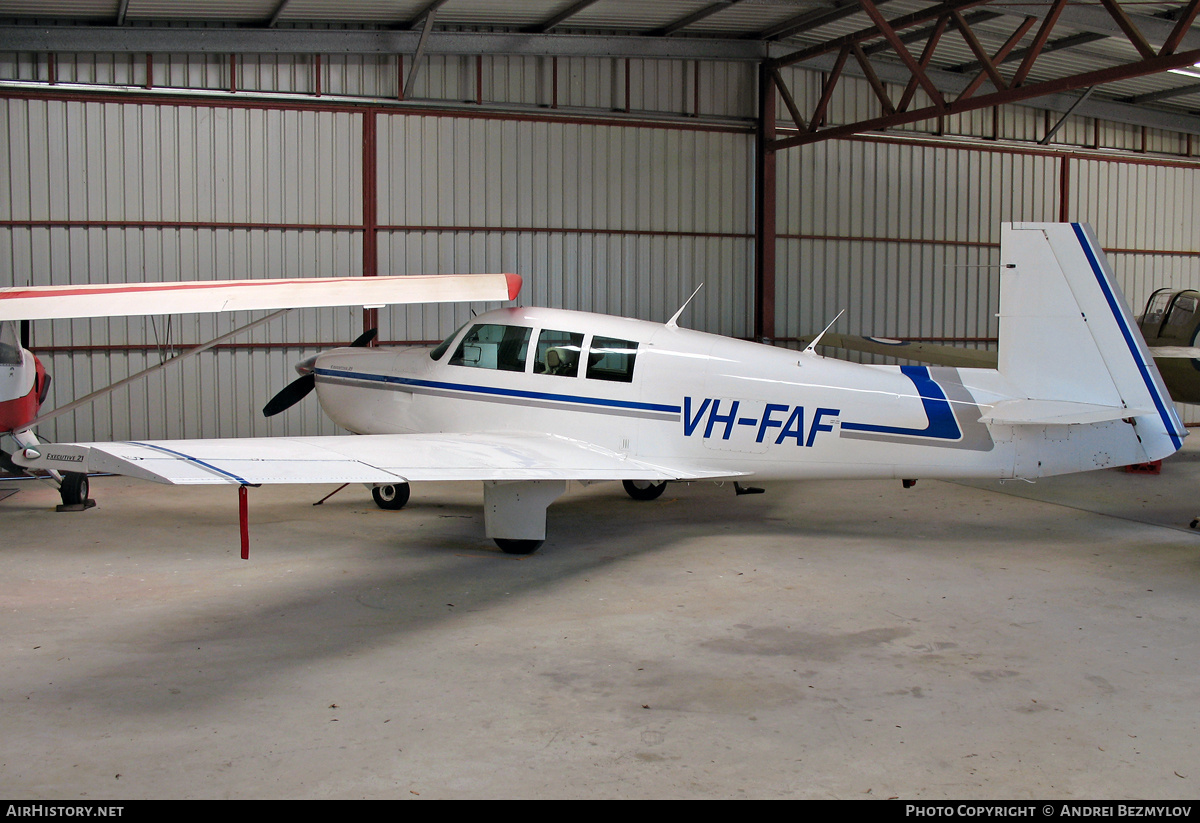 Aircraft Photo of VH-FAF | Mooney M-20F Executive 21 | AirHistory.net #81080