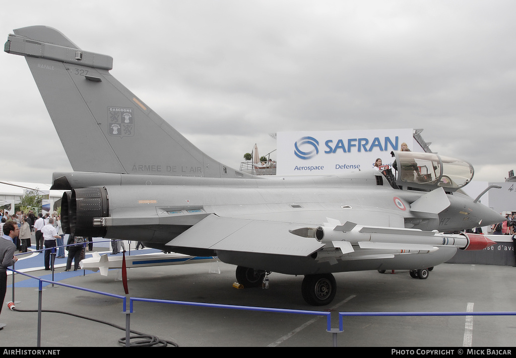 Aircraft Photo of 327 | Dassault Rafale B | France - Air Force | AirHistory.net #81098