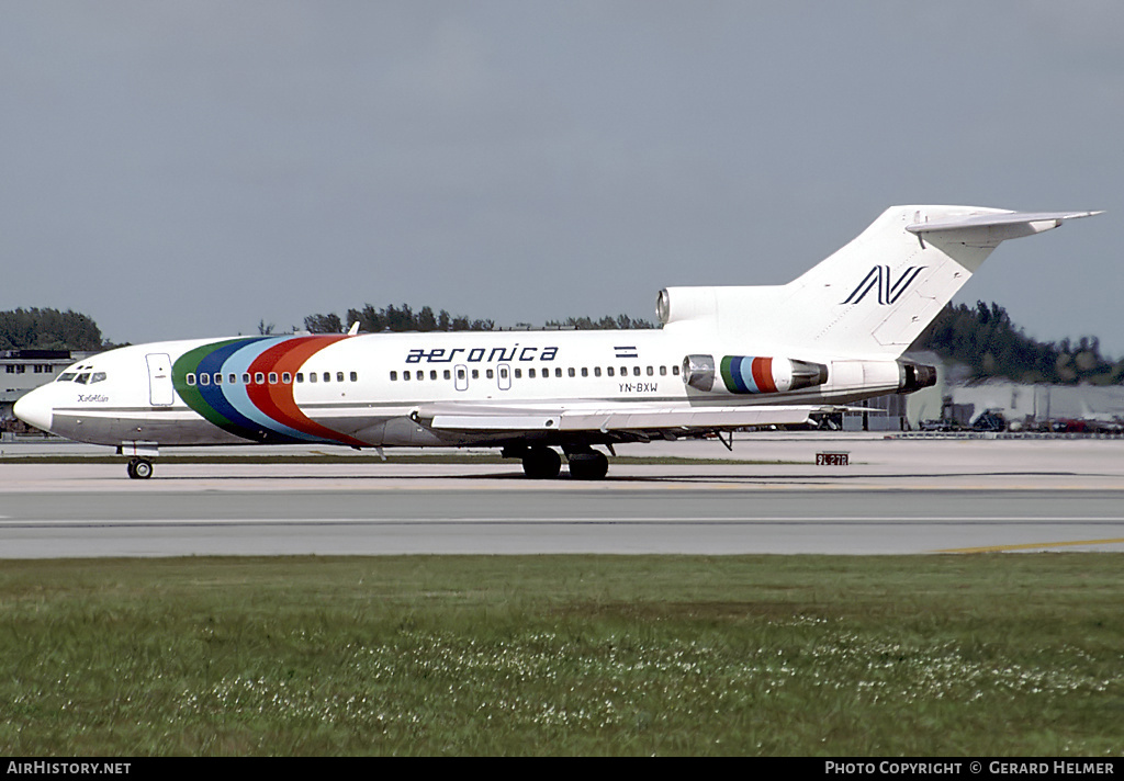 Aircraft Photo of YN-BXW | Boeing 727-25 | Aeronica | AirHistory.net #81107