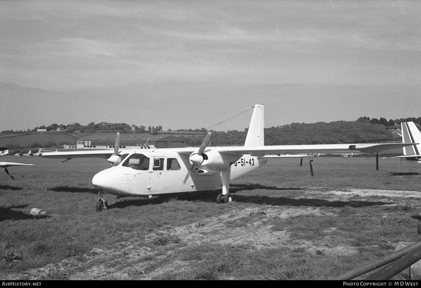 Aircraft Photo of G-51-43 | Britten-Norman BN-2A Islander | AirHistory.net #81113