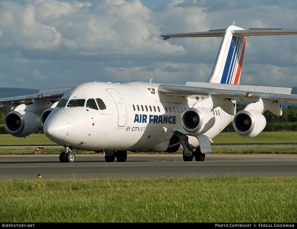 Aircraft Photo of EI-RJG | British Aerospace Avro 146-RJ85 | Air France | AirHistory.net #81116