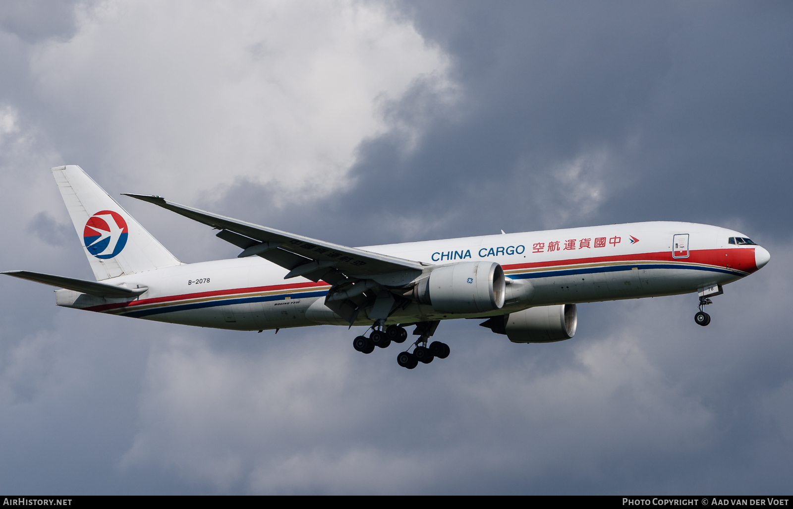 Aircraft Photo of B-2078 | Boeing 777-F6N | China Cargo Airlines | AirHistory.net #81117