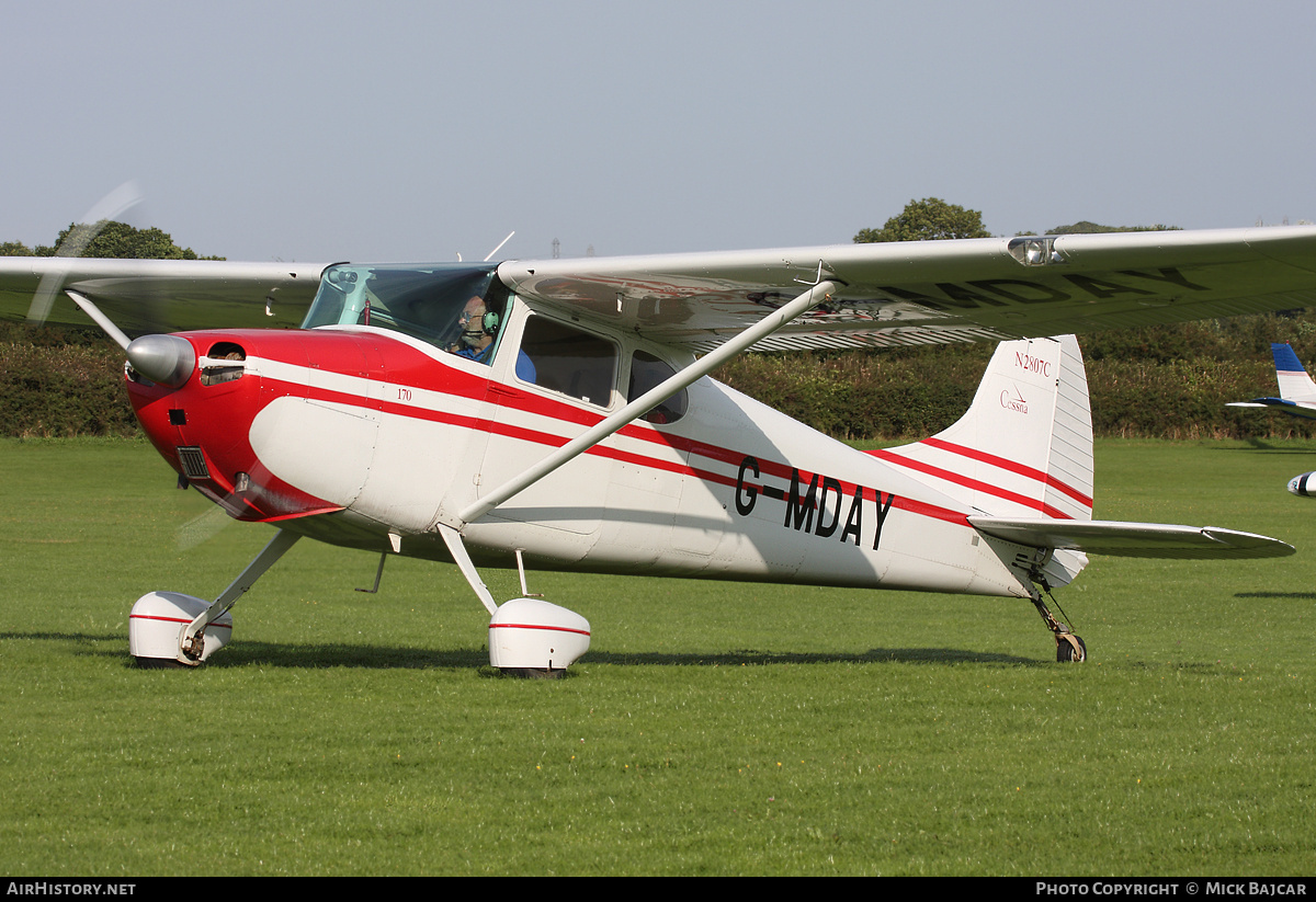 Aircraft Photo of G-MDAY | Cessna 170B | AirHistory.net #81124