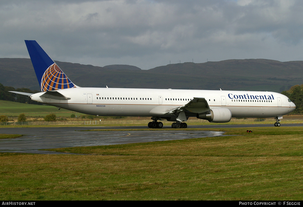 Aircraft Photo of N66056 | Boeing 767-424/ER | Continental Airlines | AirHistory.net #81133