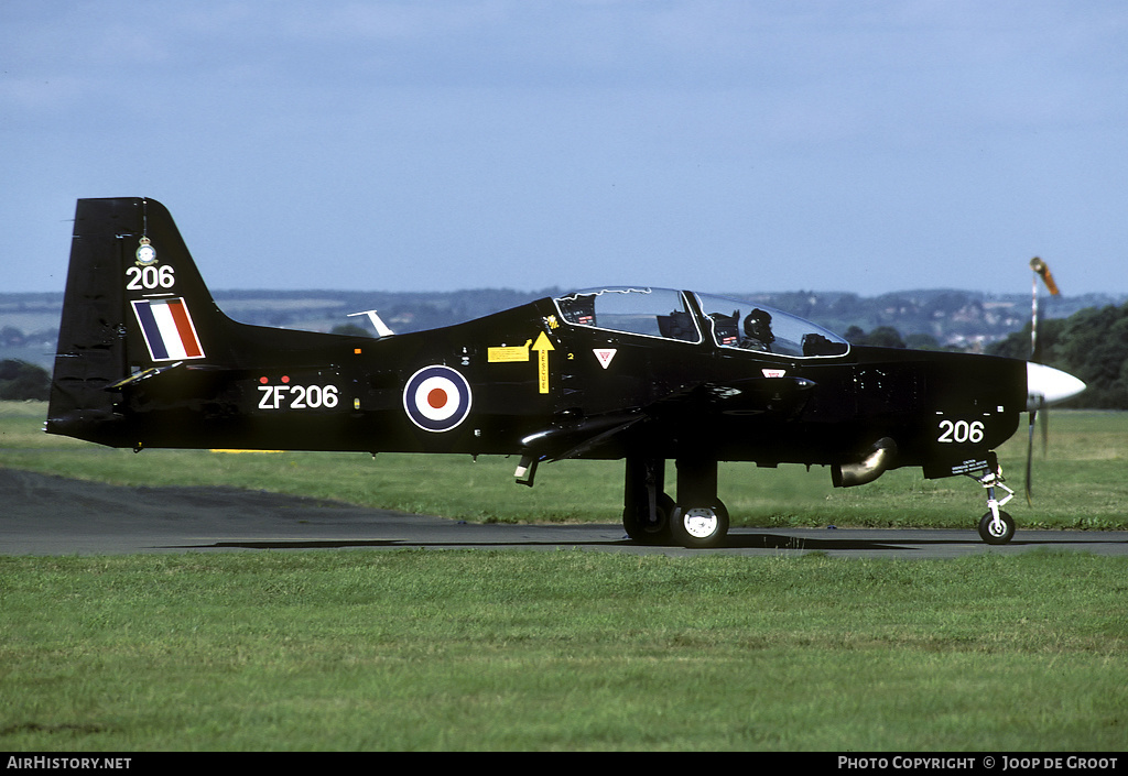 Aircraft Photo of ZF206 | Short S-312 Tucano T1 | UK - Air Force | AirHistory.net #81135