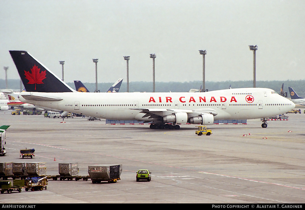 Aircraft Photo of C-FTOD | Boeing 747-133 | Air Canada | AirHistory.net #81141