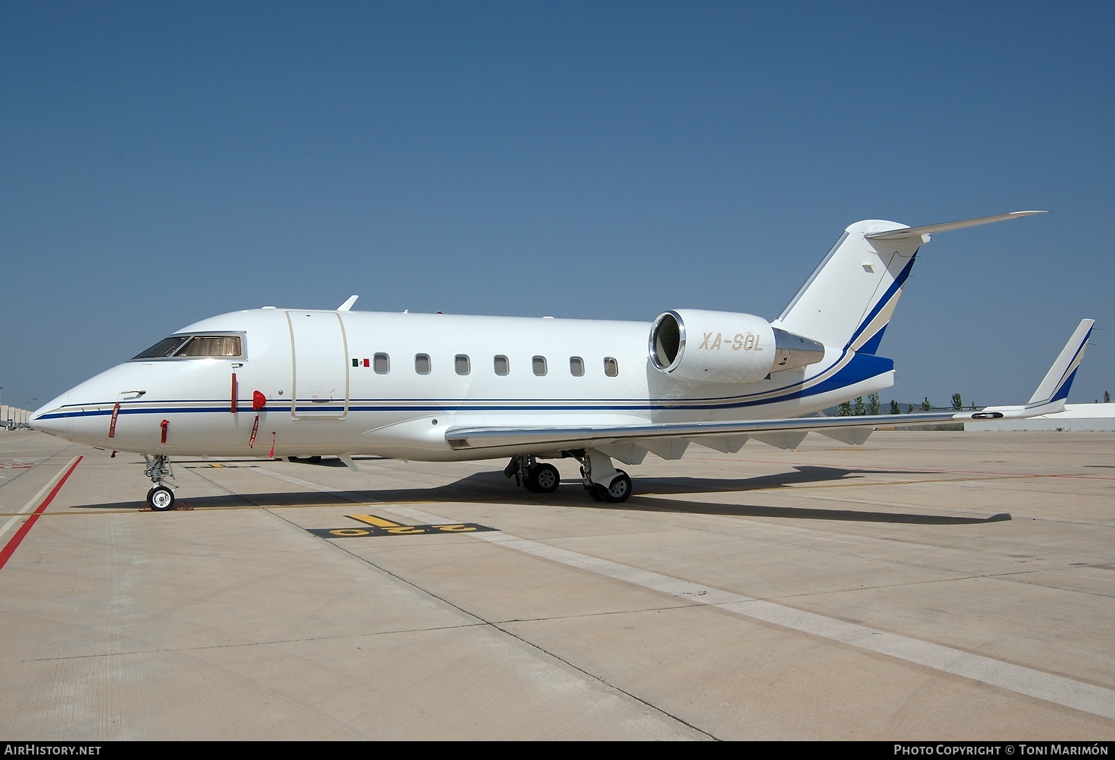 Aircraft Photo of XA-SOL | Bombardier Challenger 604 (CL-600-2B16) | AirHistory.net #81147