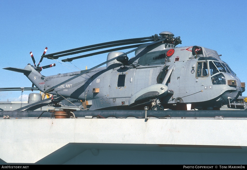 Aircraft Photo of XV659 | Westland WS-61 Sea King HAS6 | UK - Navy | AirHistory.net #81149