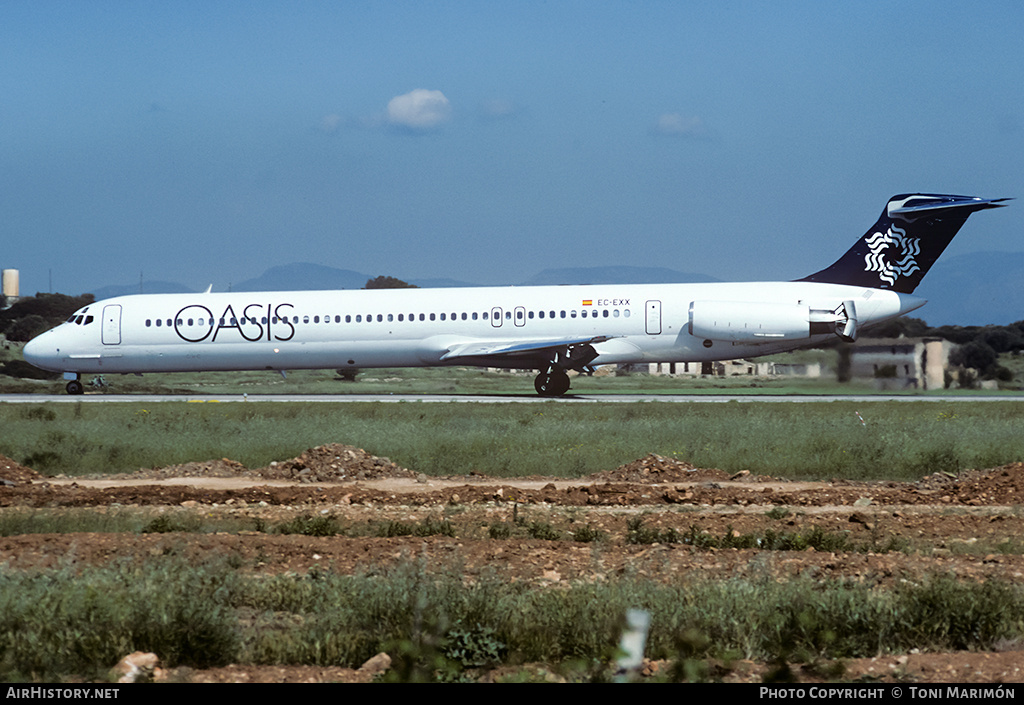Aircraft Photo of EC-EXX | McDonnell Douglas MD-83 (DC-9-83) | Oasis International Airlines | AirHistory.net #81166
