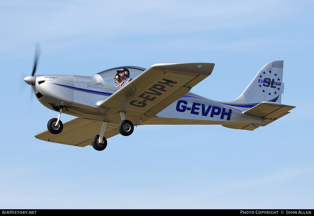 Aircraft Photo of G-EVPH | Evektor-Aerotechnik EV-97 EuroStar SL | AirHistory.net #81168