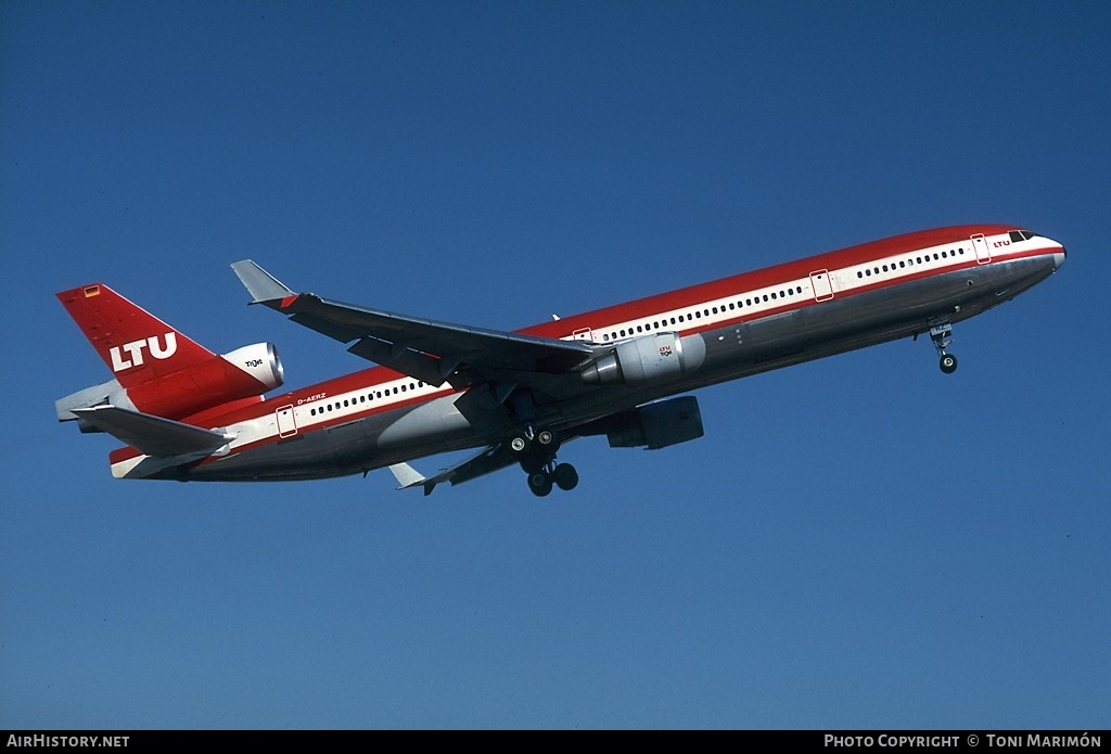 Aircraft Photo of D-AERZ | McDonnell Douglas MD-11 | LTU - Lufttransport-Unternehmen | AirHistory.net #81183