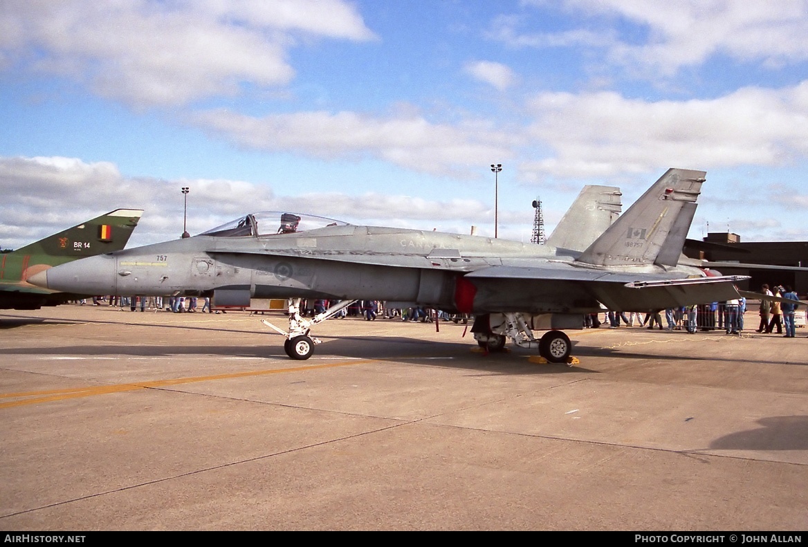 Aircraft Photo of 188757 | McDonnell Douglas CF-188A Hornet | Canada - Air Force | AirHistory.net #81184