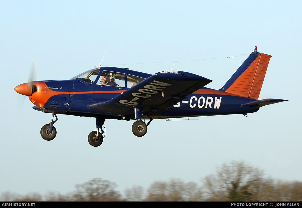 Aircraft Photo of G-CORW | Piper PA-28-180 Cherokee C | AirHistory.net #81185