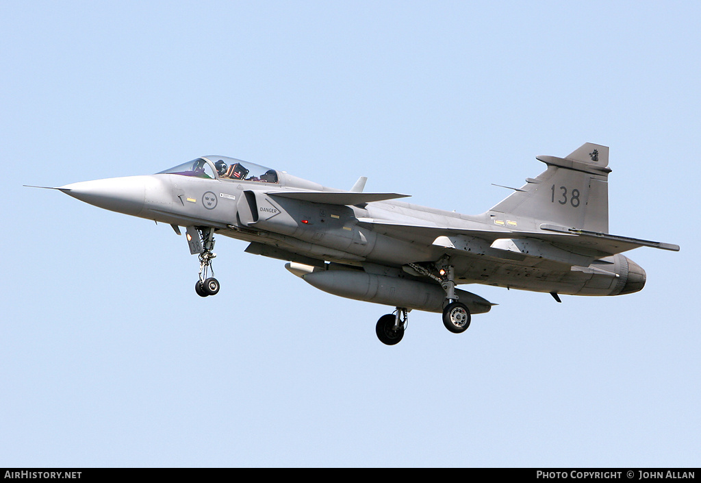 Aircraft Photo of 39138 | Saab JAS 39A Gripen | Sweden - Air Force | AirHistory.net #81188