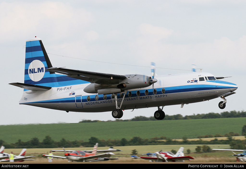 Aircraft Photo of PH-FHF | Fokker F27-100 Friendship | NLM - Nederlandse Luchtvaart Maatschappij | AirHistory.net #81198